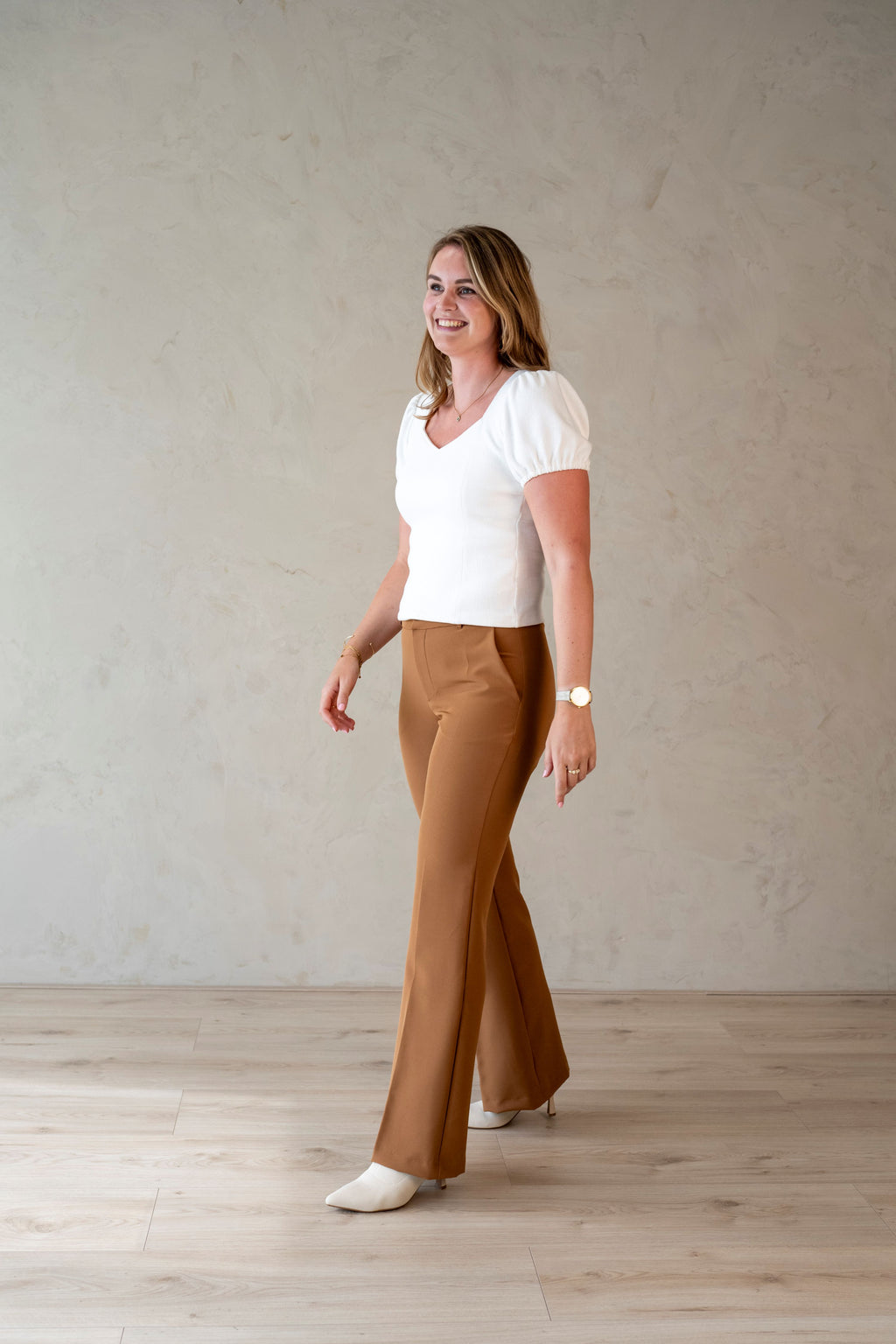 Olivia Pantalon - Camel
